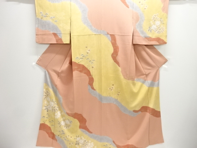 Japanese Kimono / Homongi Tsukesake Silk